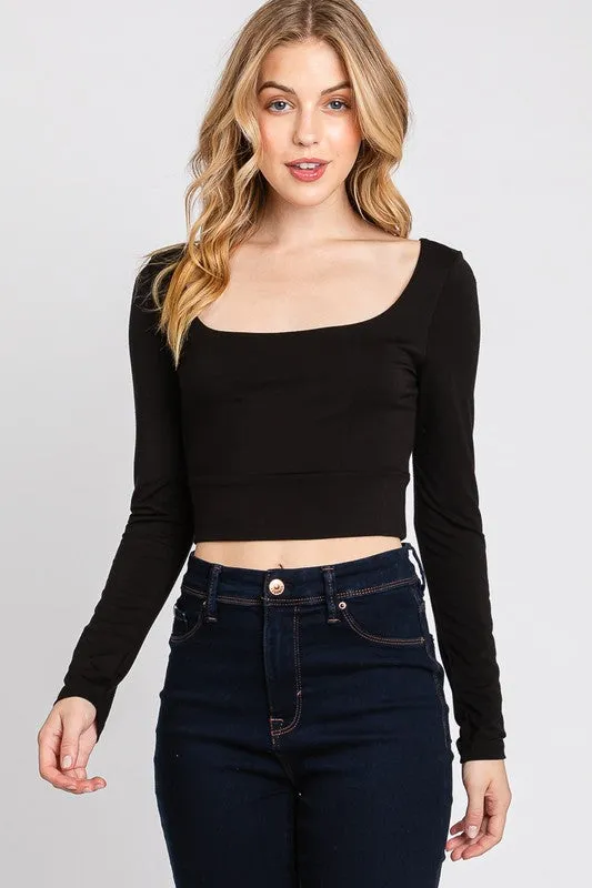 Long Sleeve Crop