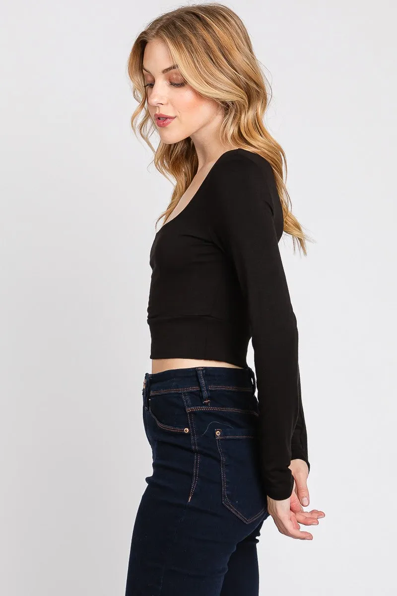 Long Sleeve Crop