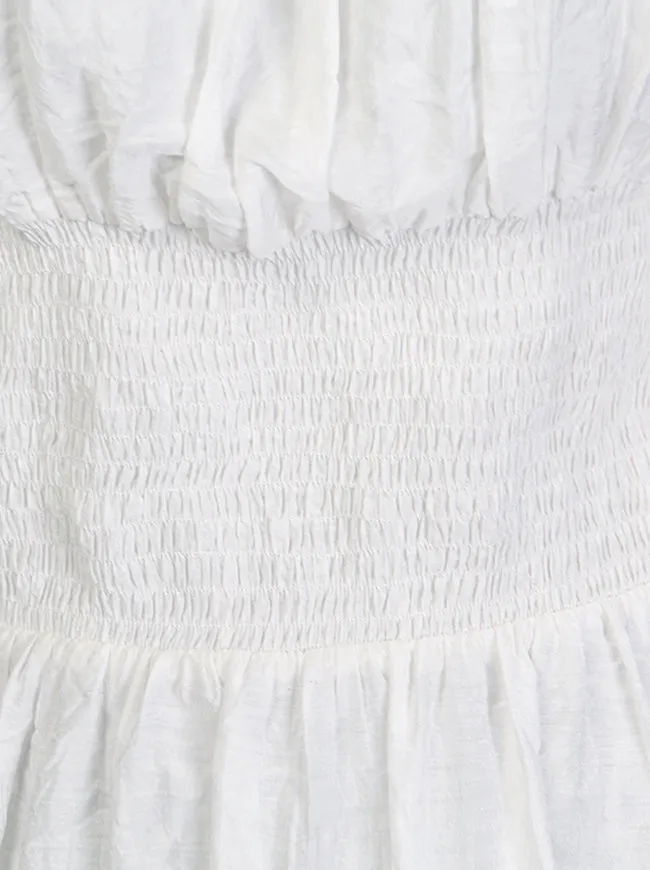 Long Sleeve Off Shoulder Lace Trim Blouse Tops