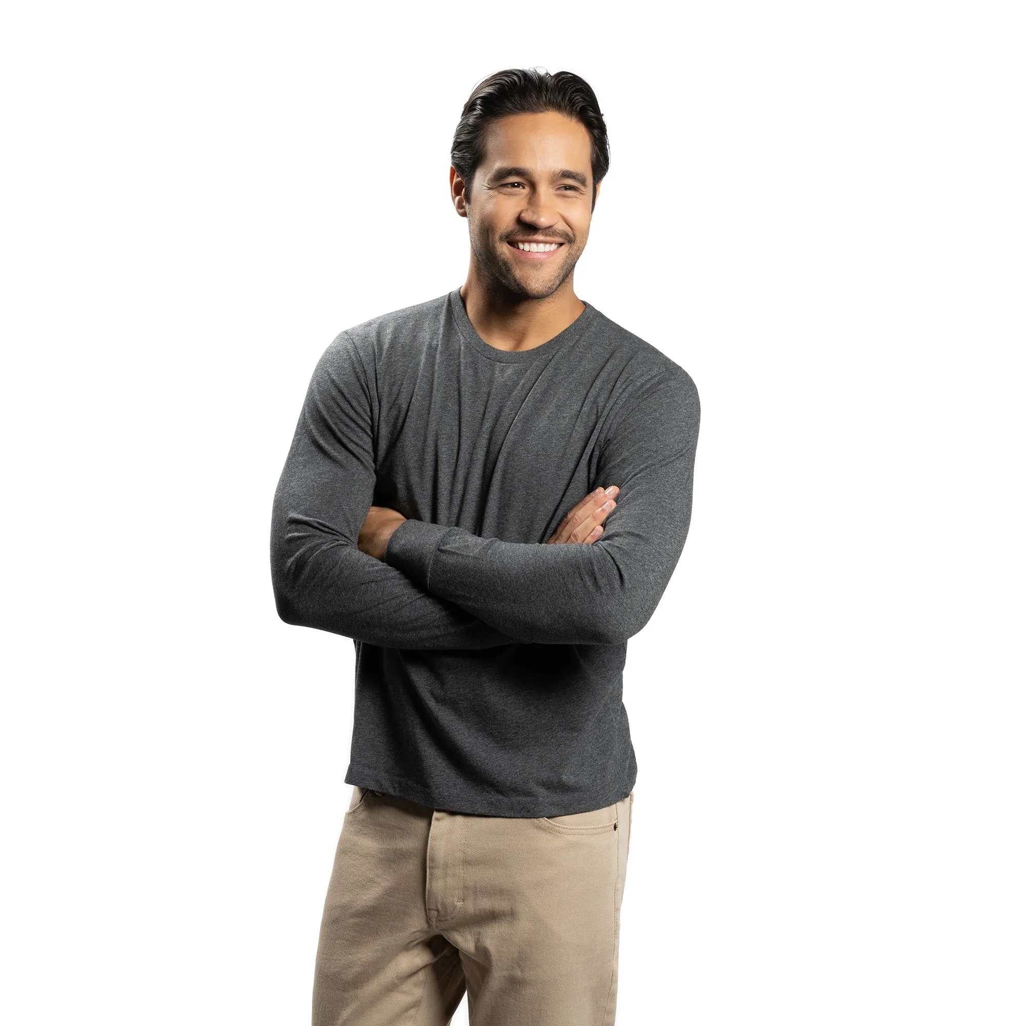 Long Sleeve T-Shirt - Charcoal