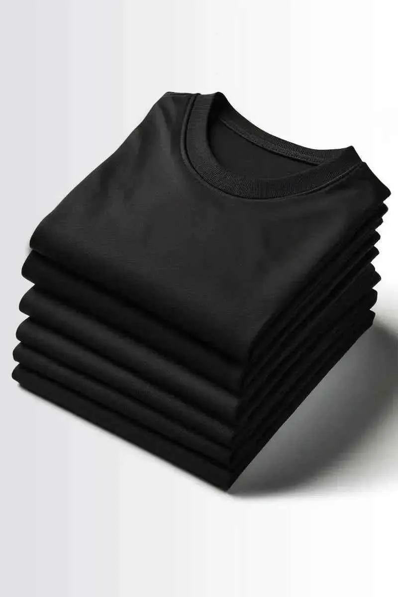 Long Sleeve T-Shirts Round Neck Pack of 6