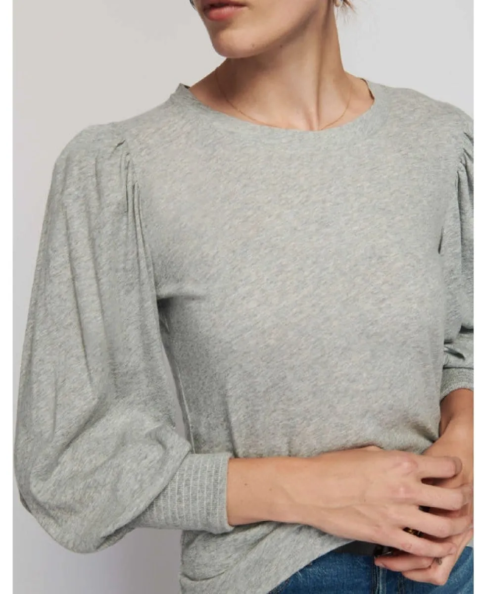 Loren 3/4 Sleeve Heather Grey