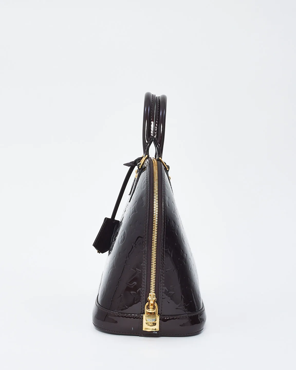 Louis Vuitton Amarante Monogram Vernis Leather Alma PM Bag