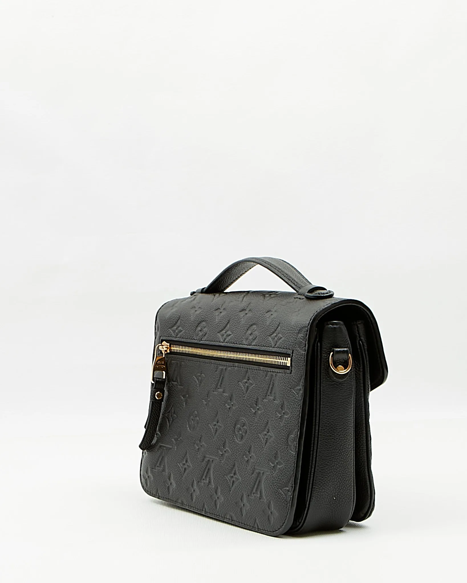 Louis Vuitton Black Empreinte Monogram Pochette Metis Bag