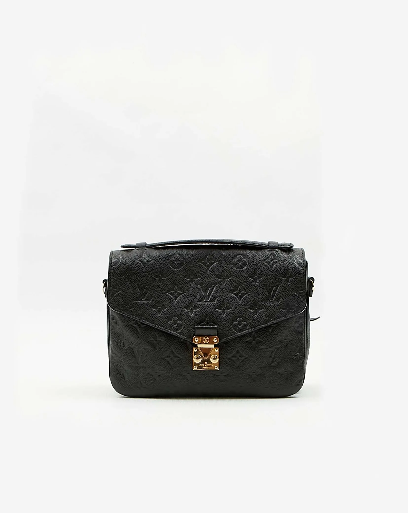 Louis Vuitton Black Empreinte Monogram Pochette Metis Bag