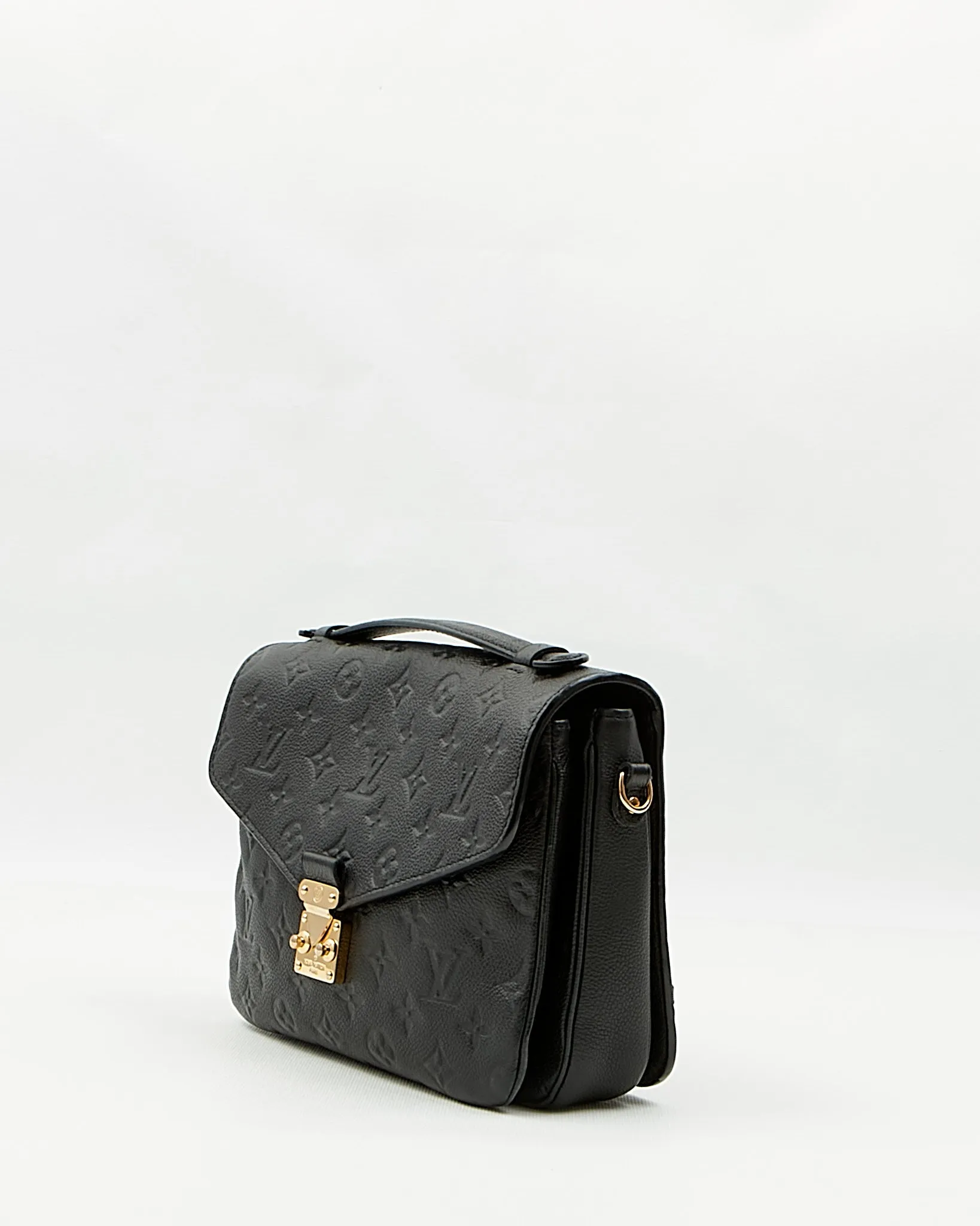 Louis Vuitton Black Empreinte Monogram Pochette Metis Bag