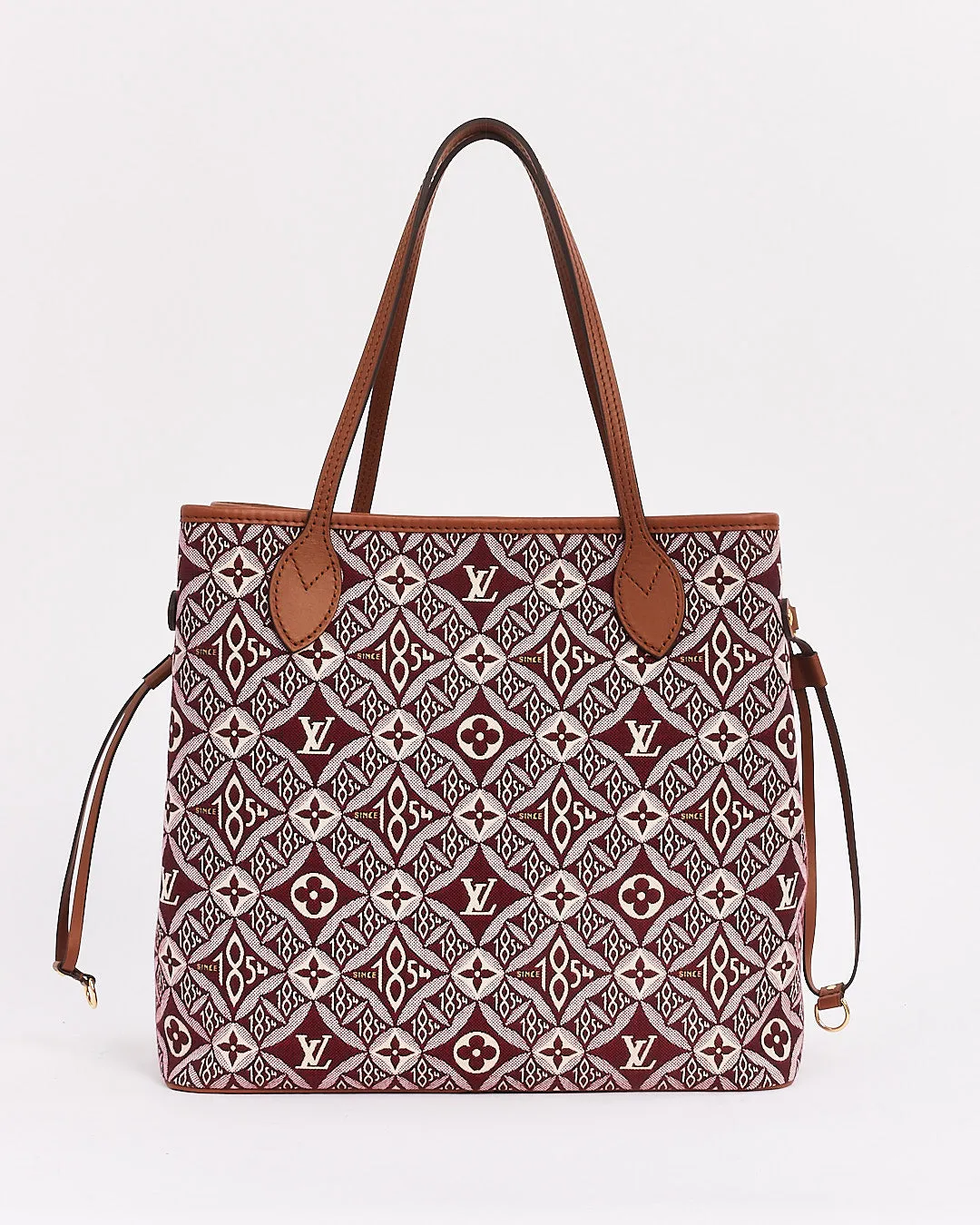 Louis Vuitton Bordeaux Monogram Jacquard Since 1854 Neverfull MM