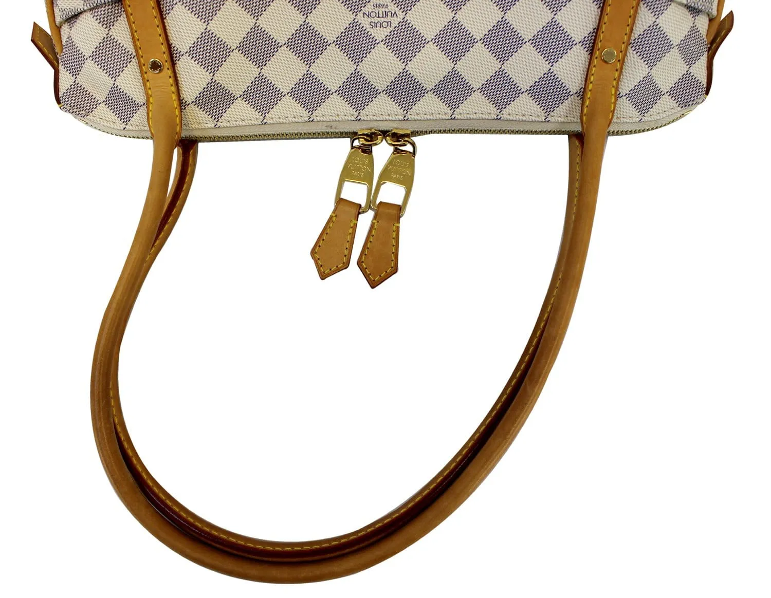 LOUIS VUITTON Damier Azur Figheri PM Shoulder Bag