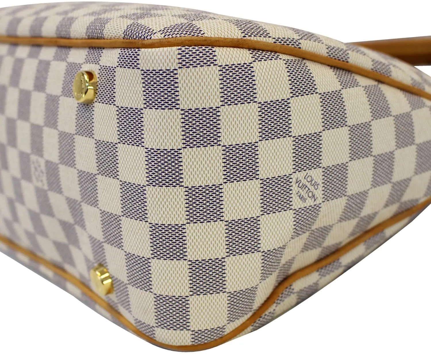 LOUIS VUITTON Damier Azur Figheri PM Shoulder Bag
