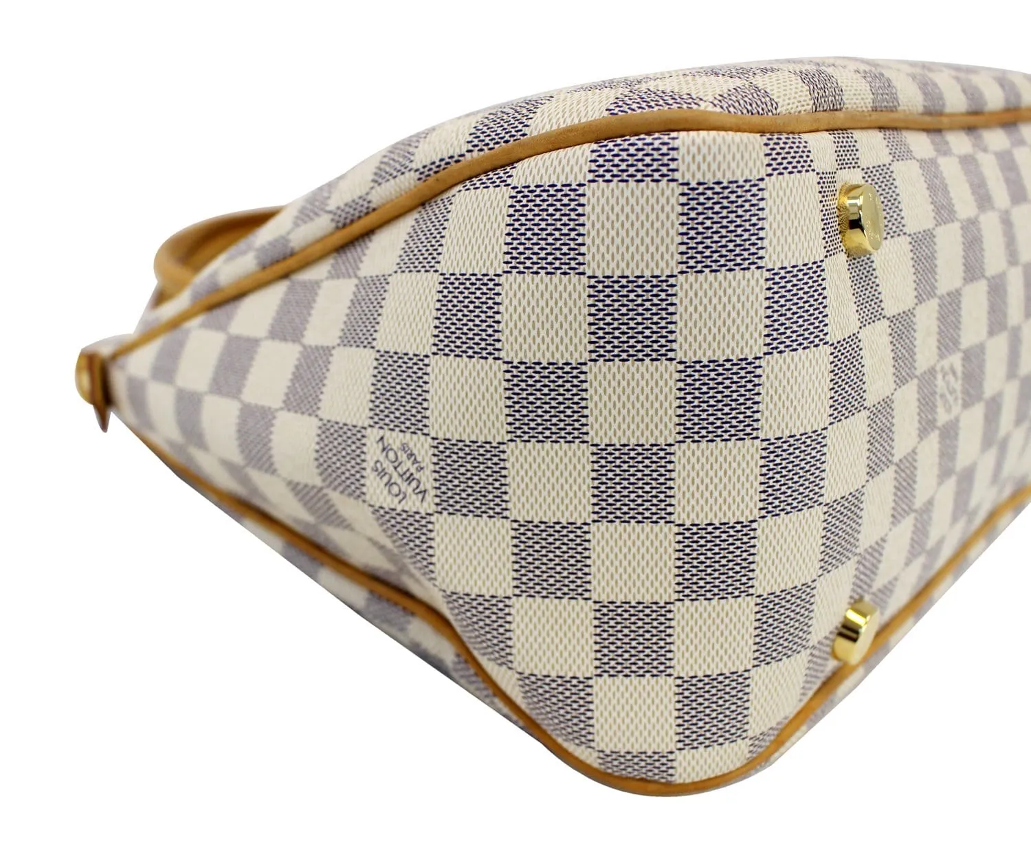 LOUIS VUITTON Damier Azur Figheri PM Shoulder Bag