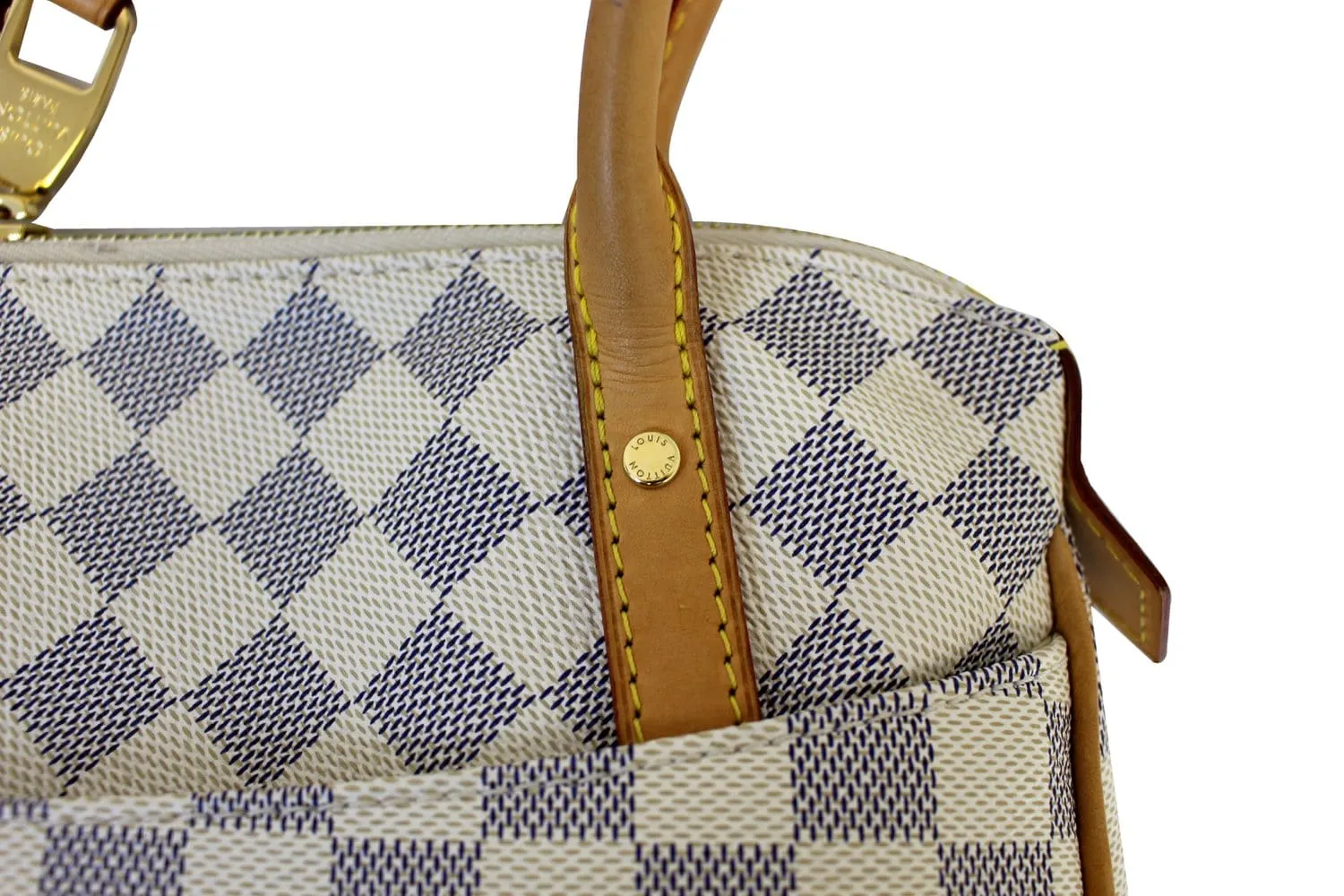 LOUIS VUITTON Damier Azur Figheri PM Shoulder Bag