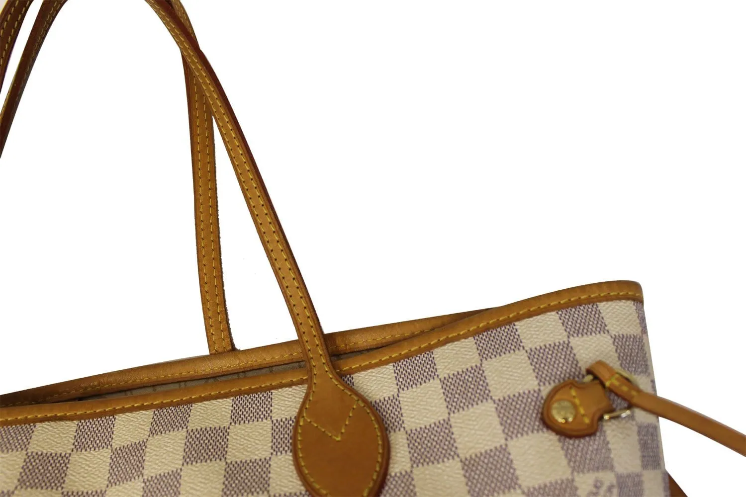 LOUIS VUITTON Damier Azur Neverfull MM Tote Bag