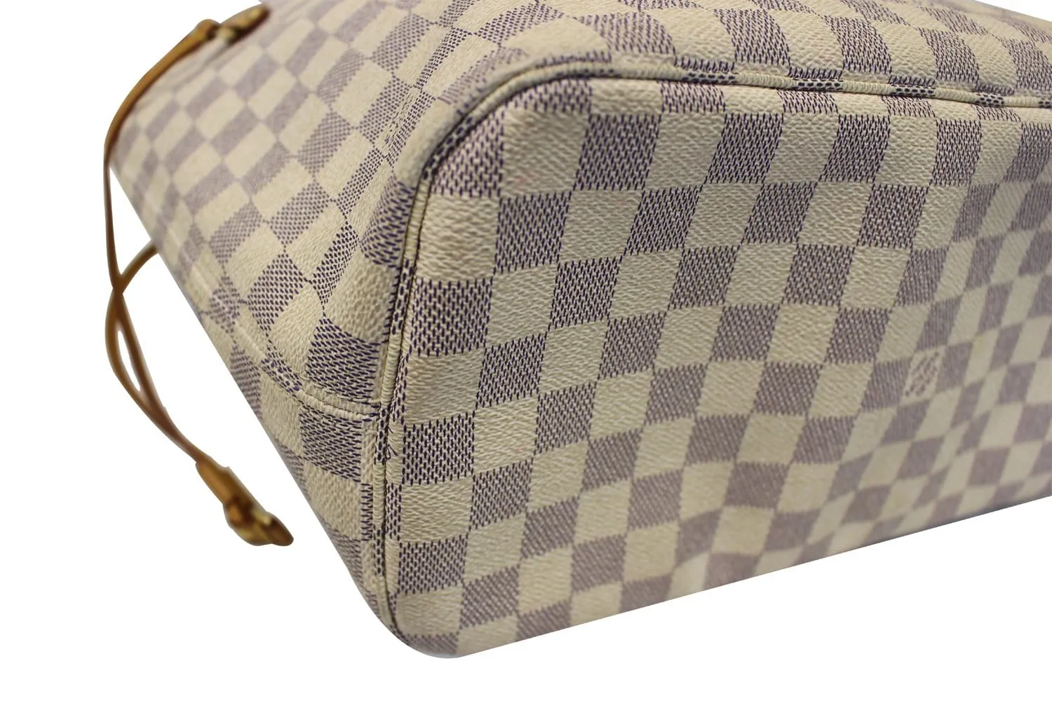 LOUIS VUITTON Damier Azur Neverfull MM Tote Bag