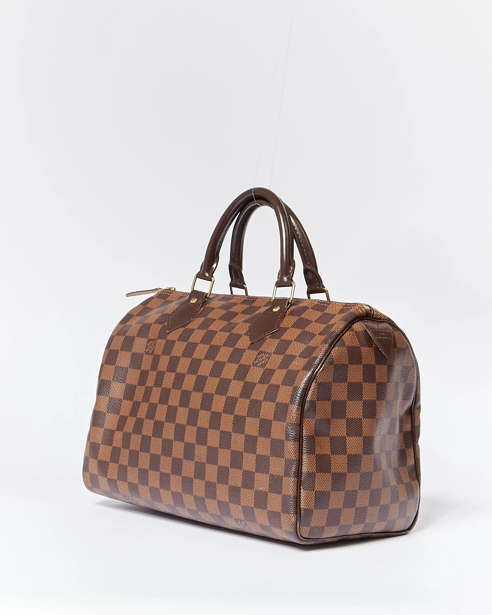 Louis Vuitton Damier Ebene Canvas Speedy 30 Bag