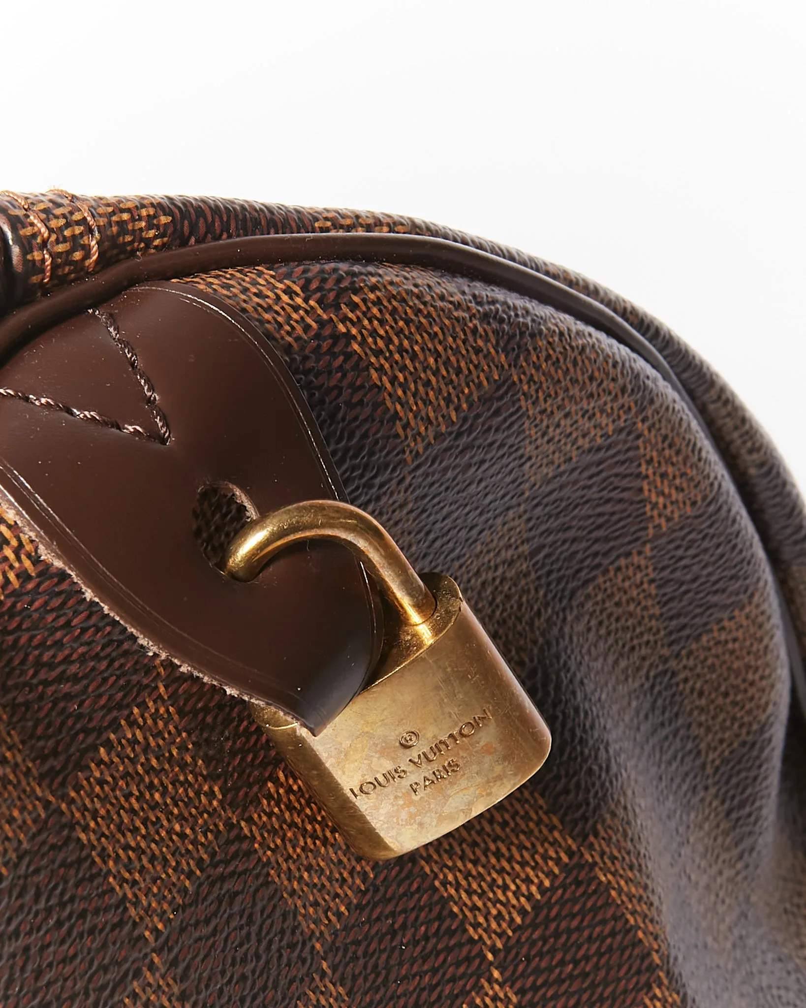 Louis Vuitton Damier Ebene Canvas Speedy 30 Bag