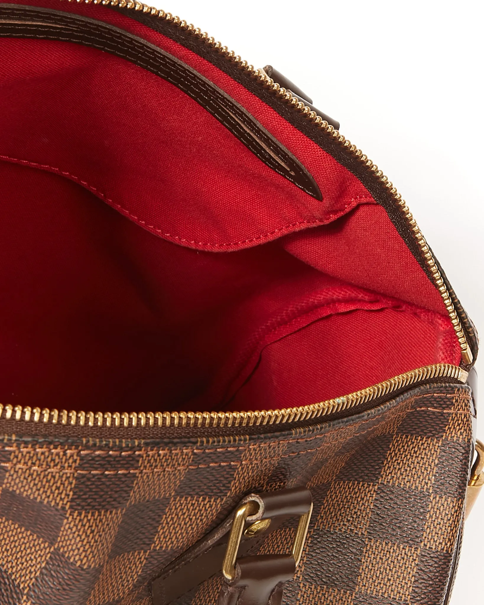 Louis Vuitton Damier Ebene Canvas Speedy 30 Bag