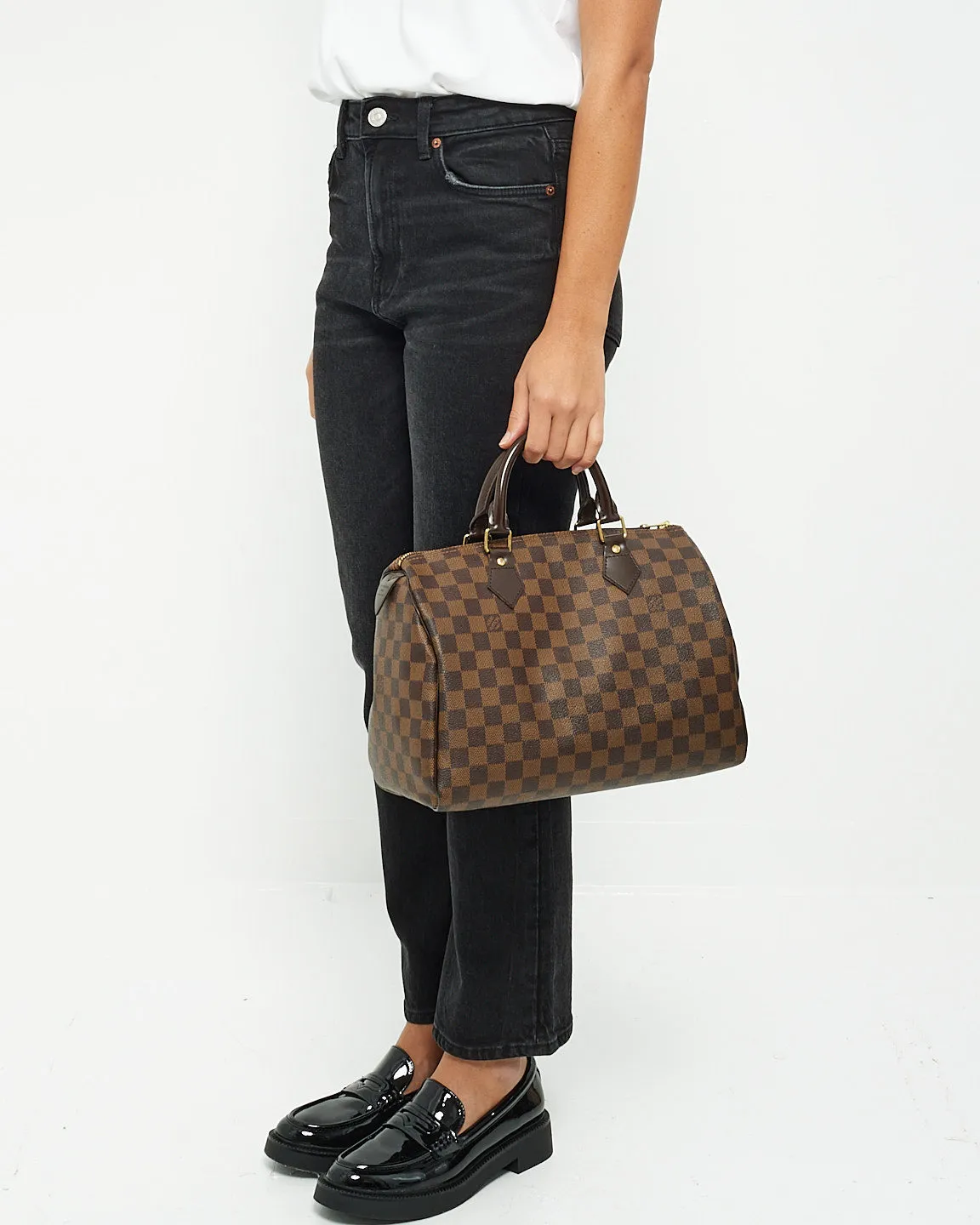 Louis Vuitton Damier Ebene Canvas Speedy 30