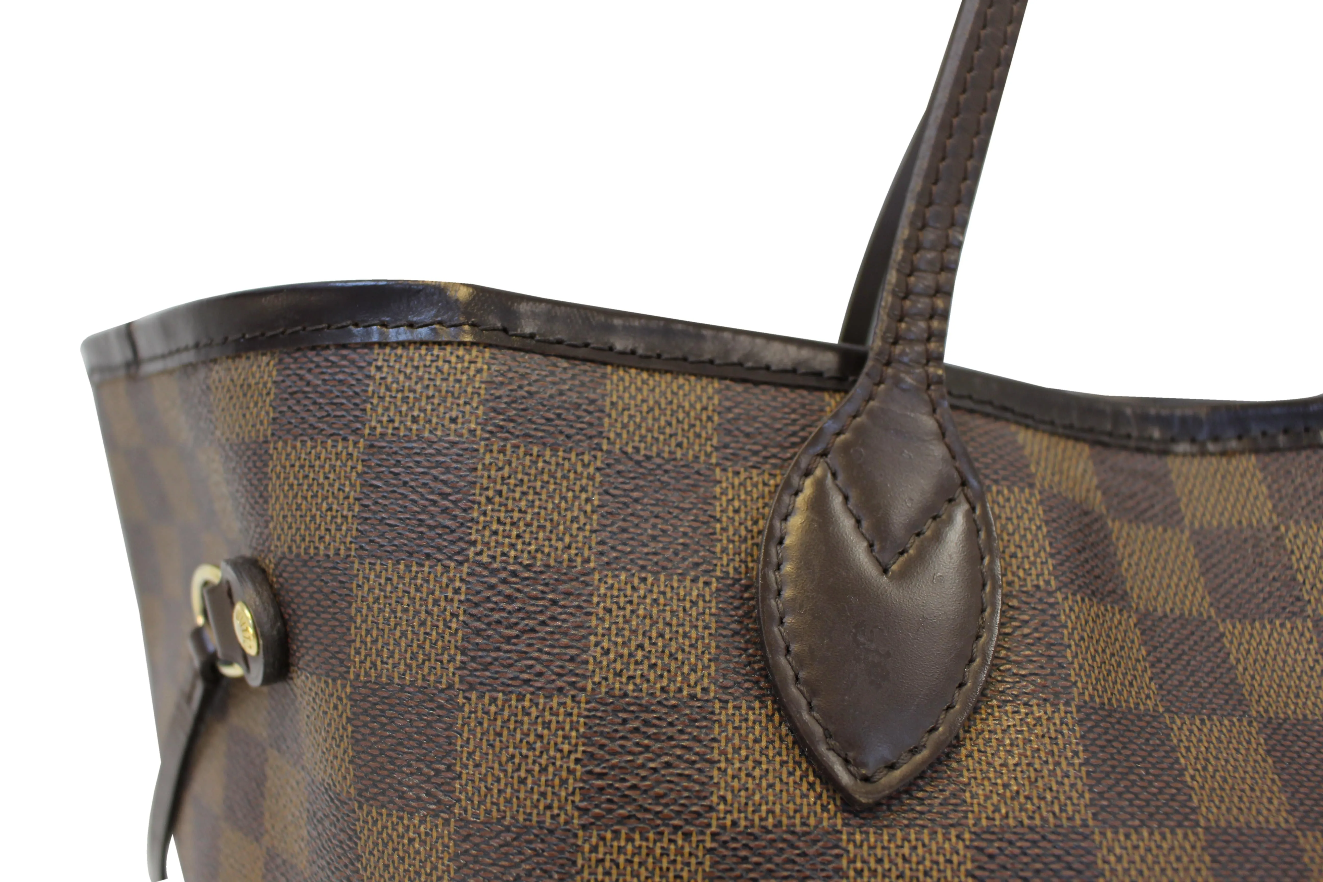 LOUIS VUITTON Damier Ebene Neverfull GM Tote Bag