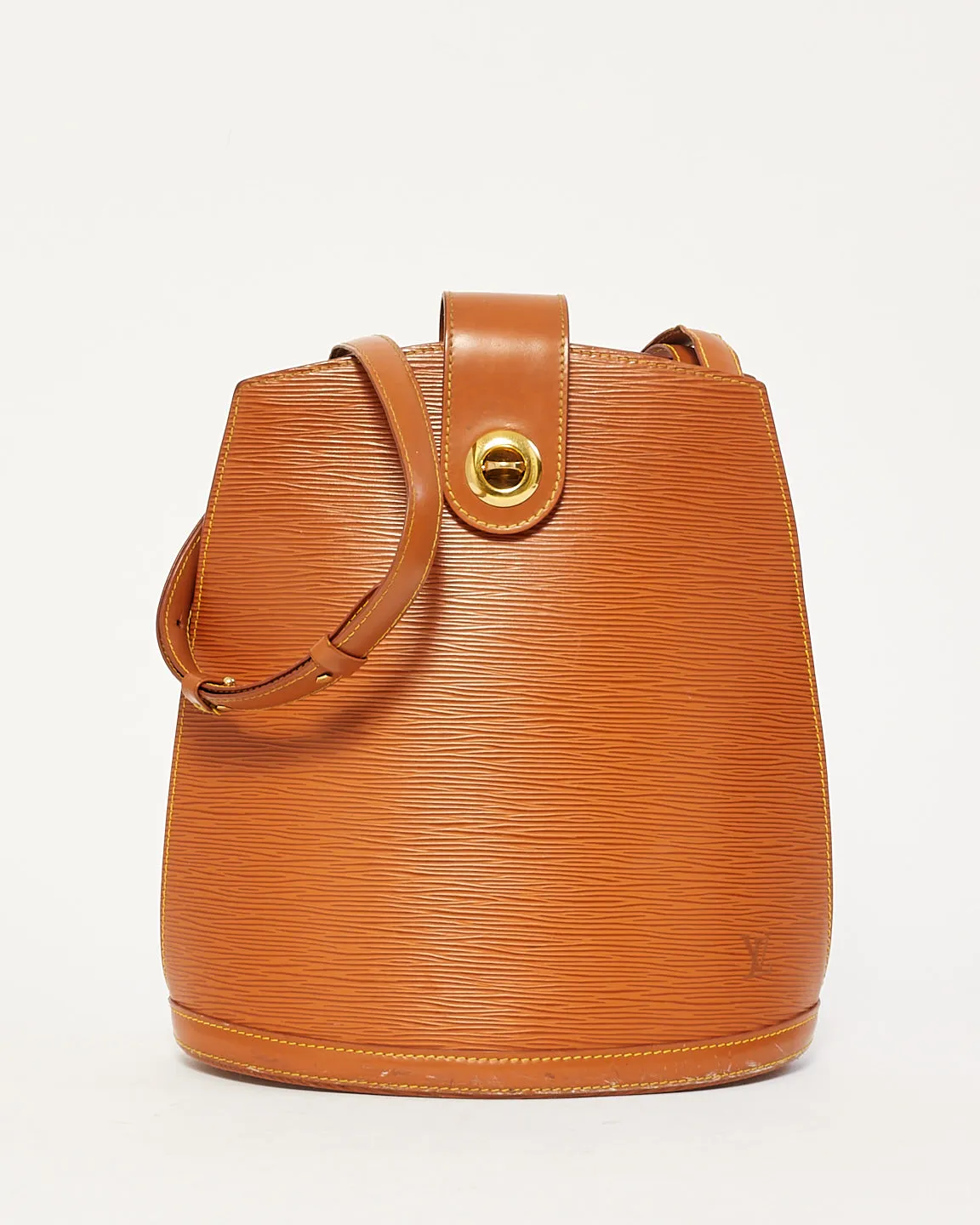 Louis Vuitton Epi Tan Leather Cluny Shoulder Bag