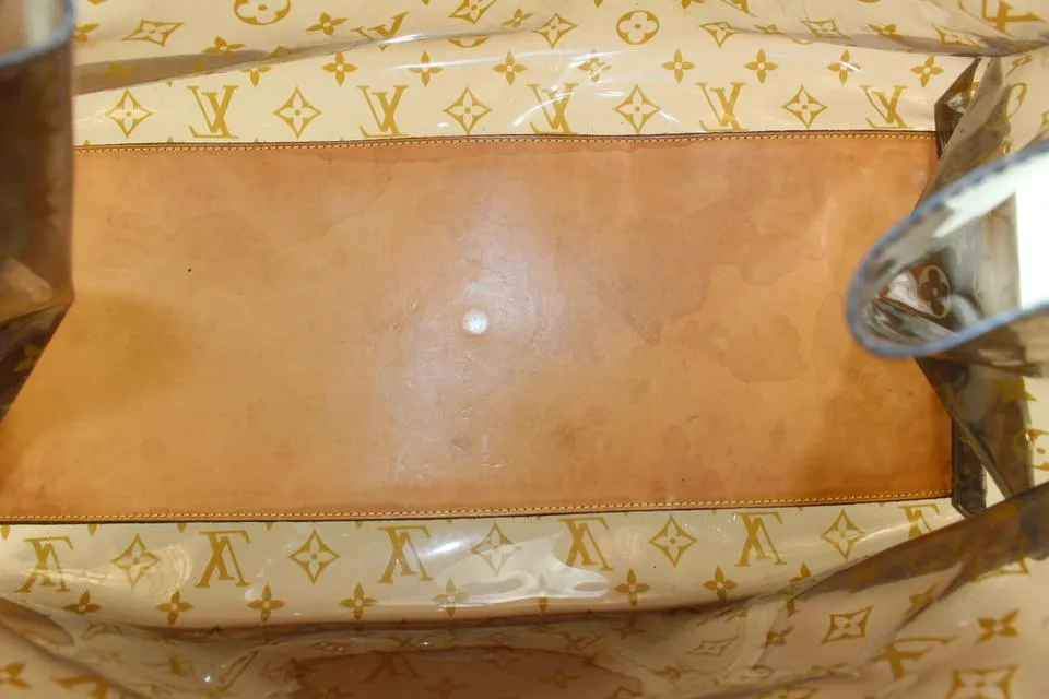 Louis Vuitton Limited Translucent Monogram Ambre Cabas Cruise GM Tote Bag 67lk325s