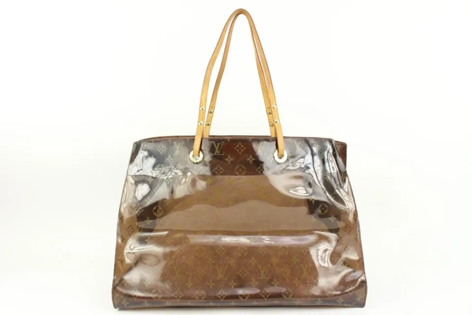 Louis Vuitton Limited Translucent Monogram Ambre Cabas Cruise GM Tote Bag 67lk325s