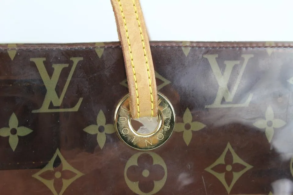 Louis Vuitton Limited Translucent Monogram Ambre Cabas Cruise GM Tote Bag 67lk325s