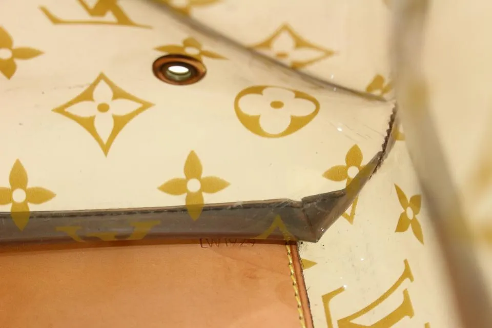 Louis Vuitton Limited Translucent Monogram Ambre Cabas Cruise GM Tote Bag 67lk325s