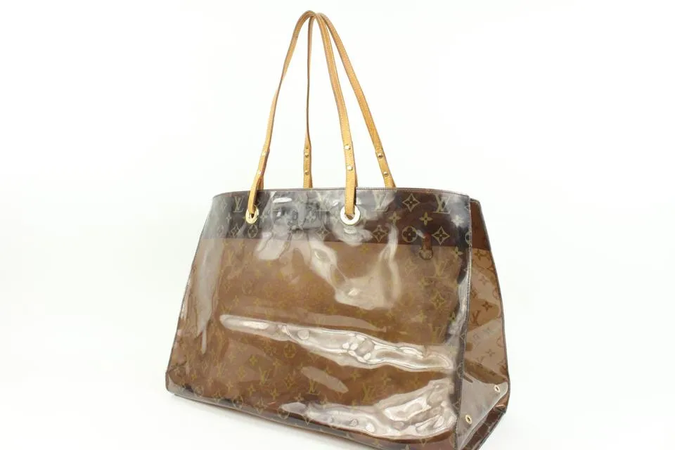 Louis Vuitton Limited Translucent Monogram Ambre Cabas Cruise GM Tote Bag 67lk325s