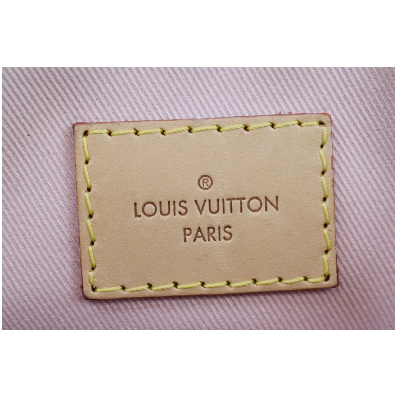 LOUIS VUITTON Lymington Damier Azur Tote Bag White