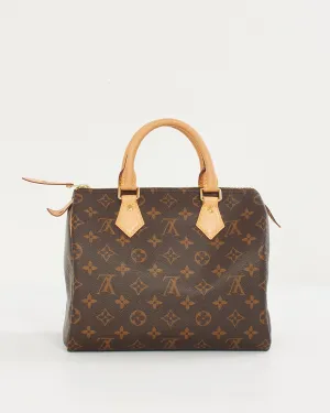 Louis Vuitton Monogram Canvas Speedy 25