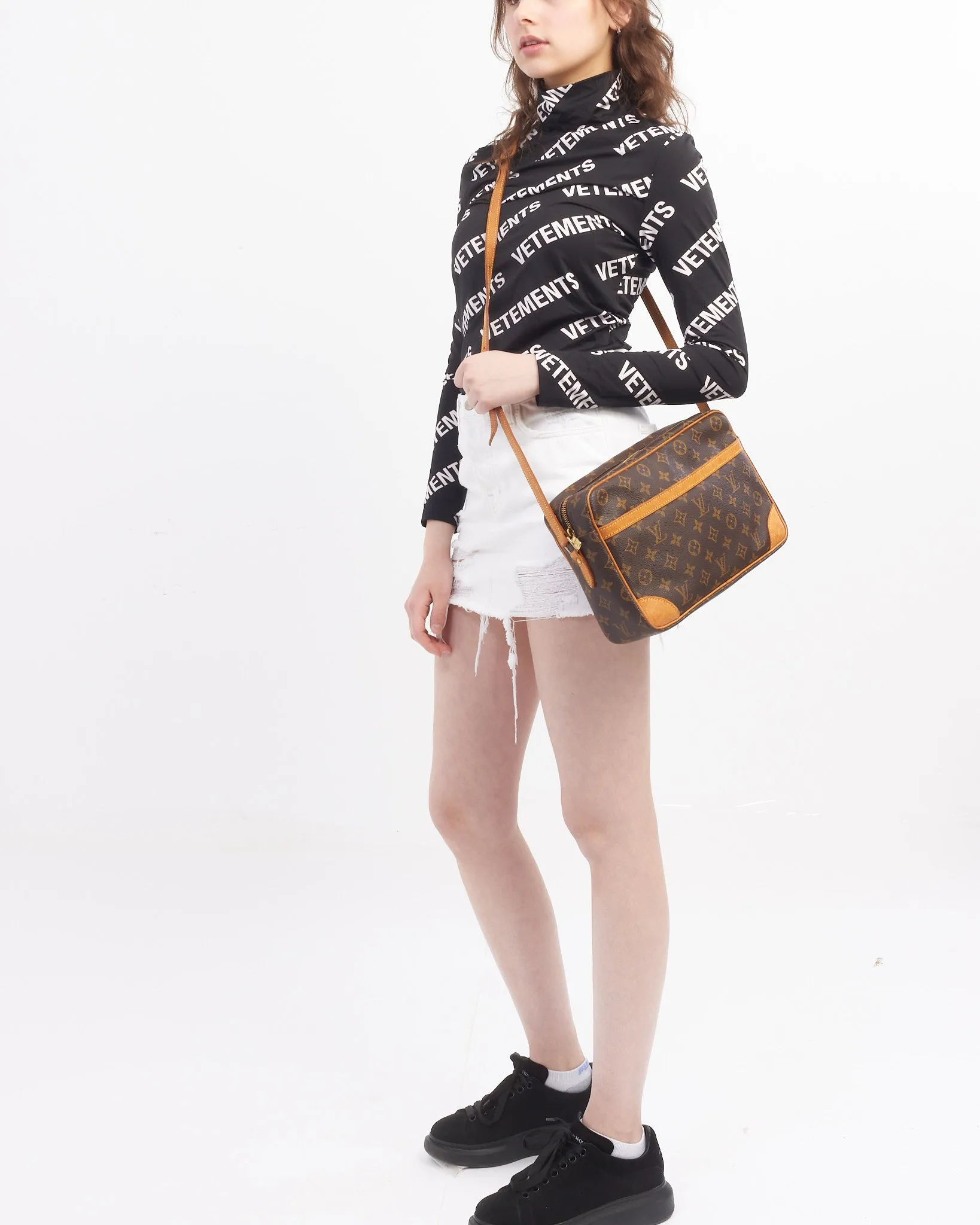 Louis Vuitton Monogram Canvas Trocadero Shoulder Bag