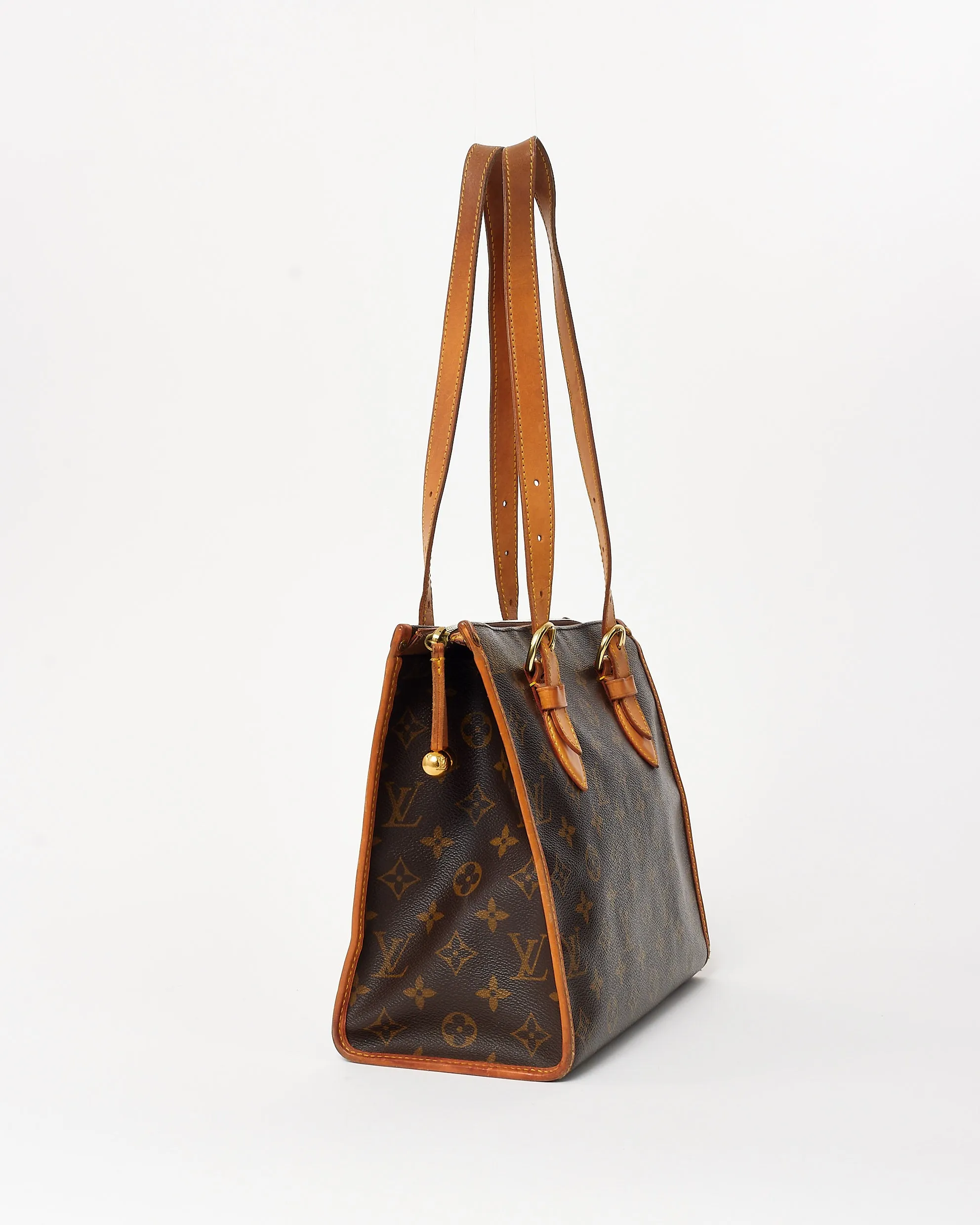 Louis Vuitton Monogram Coated Canvas Popincourt Tote Bag