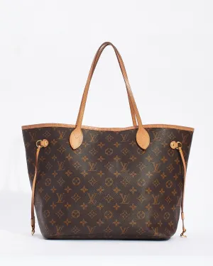 Louis Vuitton Monogram Neverfull MM - No Pouch