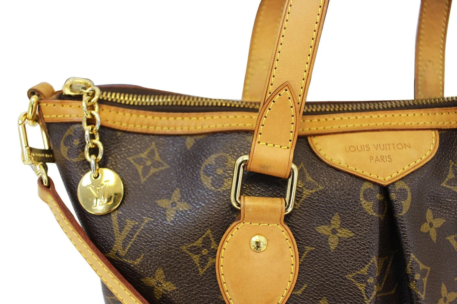 LOUIS VUITTON Monogram Palermo PM Tote Shoulder Bag