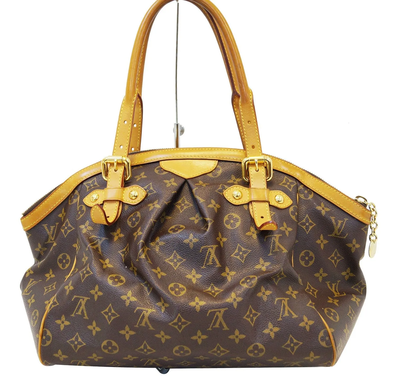 LOUIS VUITTON Monogram Tivoli GM Brown Tote Bag