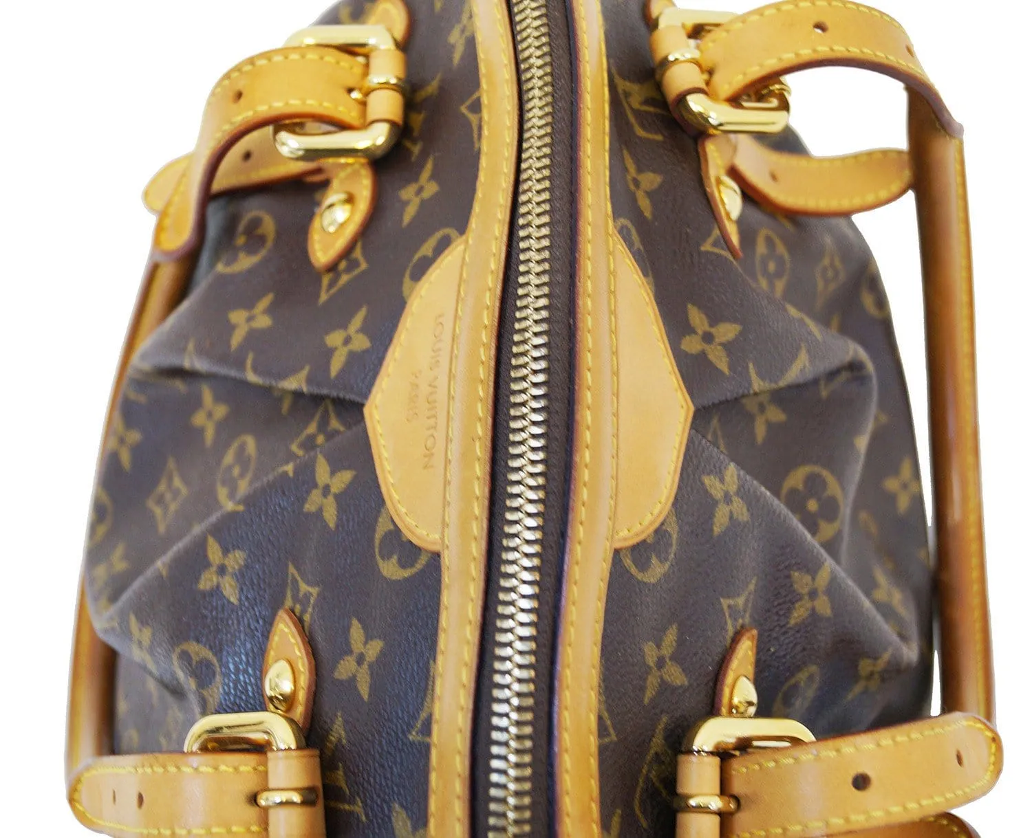 LOUIS VUITTON Monogram Tivoli GM Brown Tote Bag