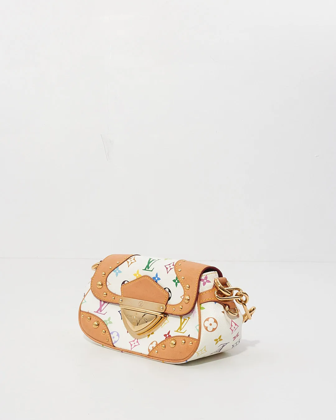Louis Vuitton White/Multi Monogram Marilyn Shoulder Bag