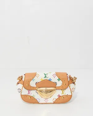 Louis Vuitton White/Multi Monogram Marilyn Shoulder Bag