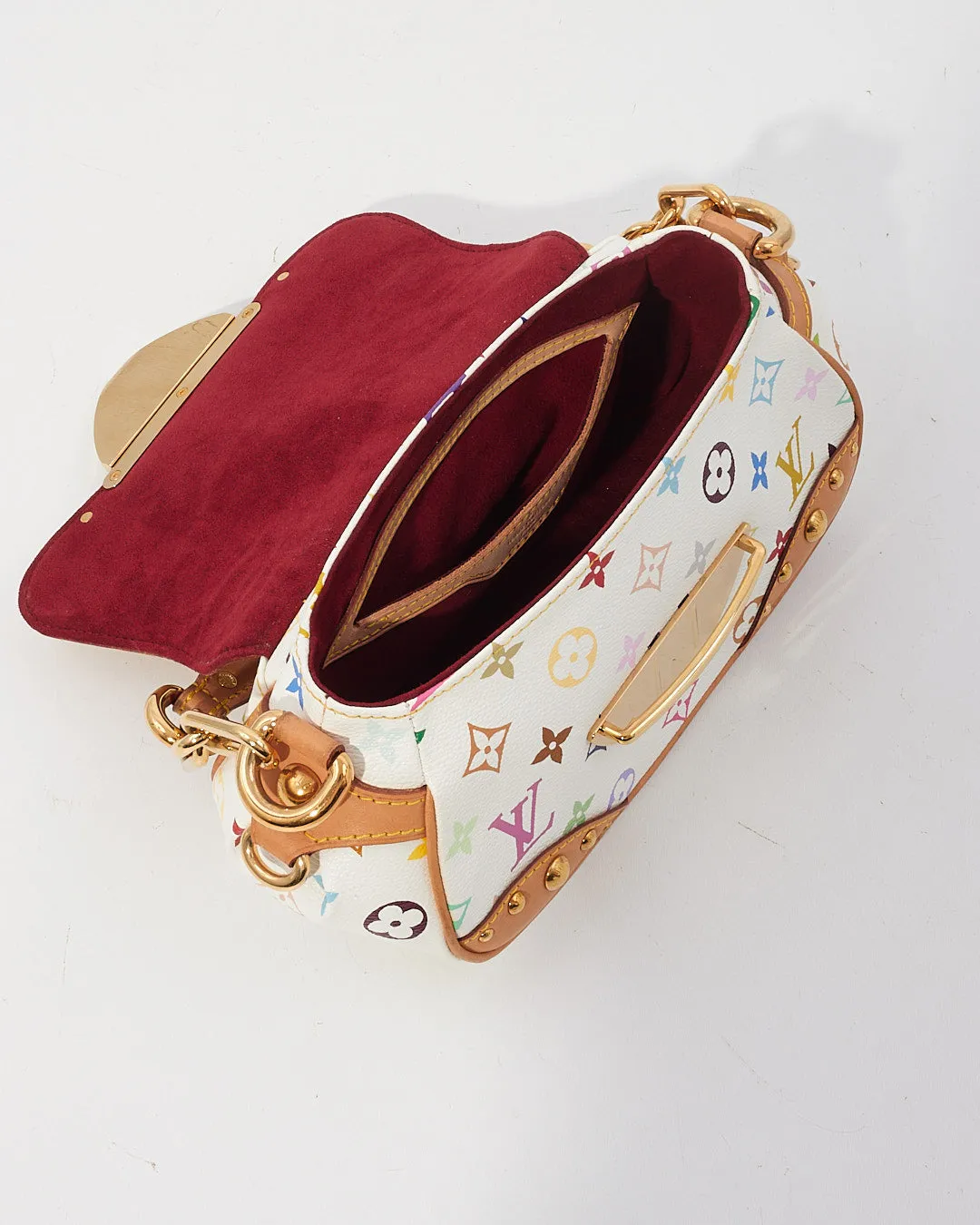 Louis Vuitton White/Multi Monogram Marilyn Shoulder Bag