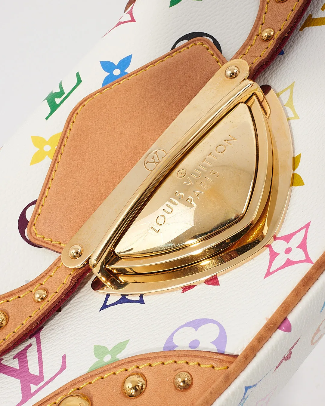 Louis Vuitton White/Multi Monogram Marilyn Shoulder Bag