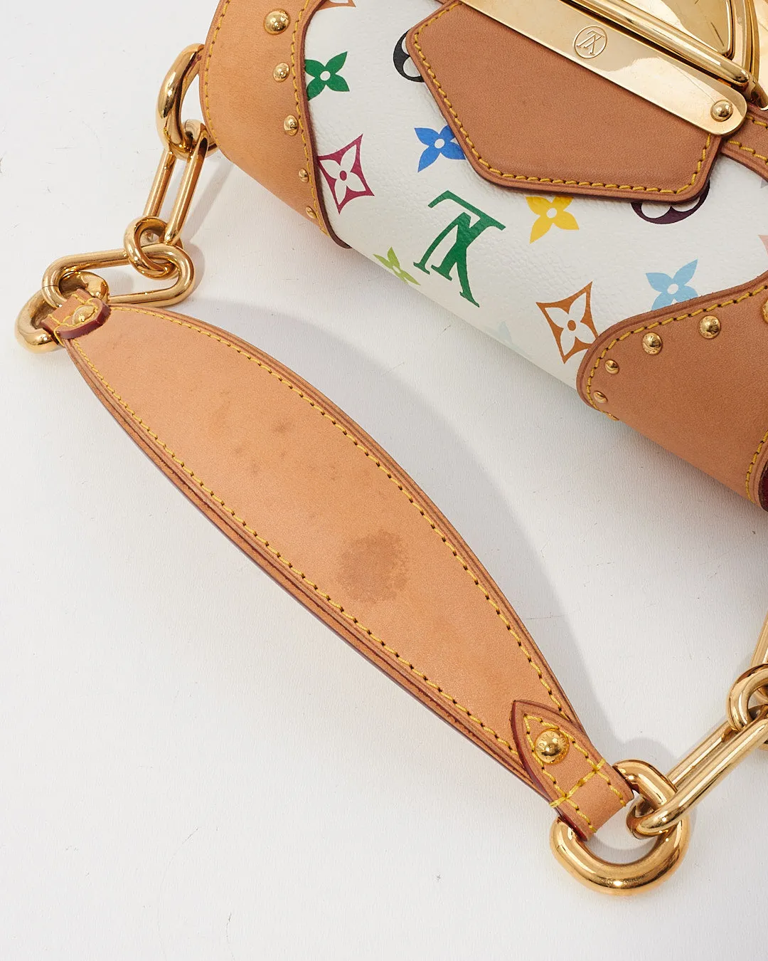 Louis Vuitton White/Multi Monogram Marilyn Shoulder Bag