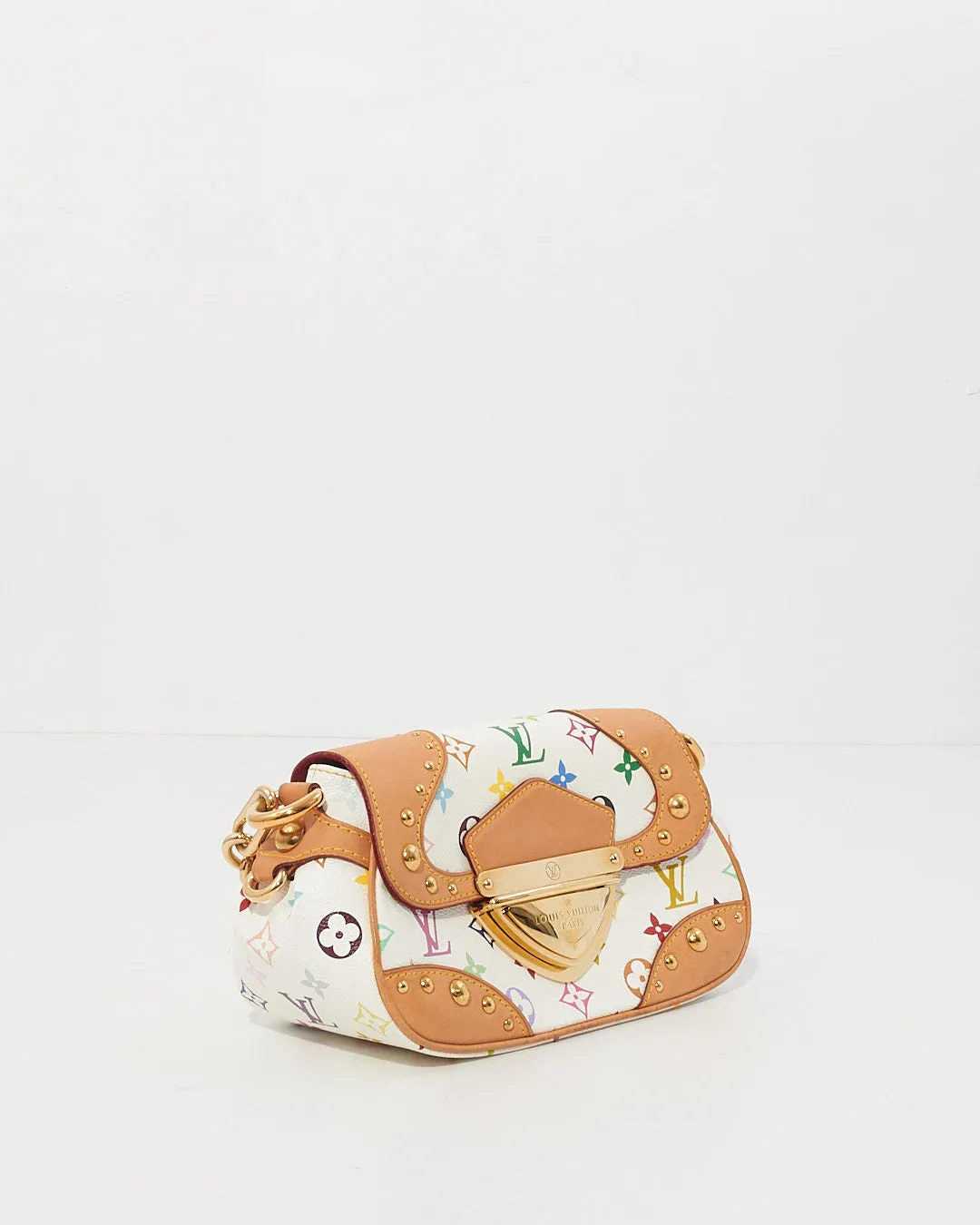 Louis Vuitton White/Multi Monogram Marilyn Shoulder Bag