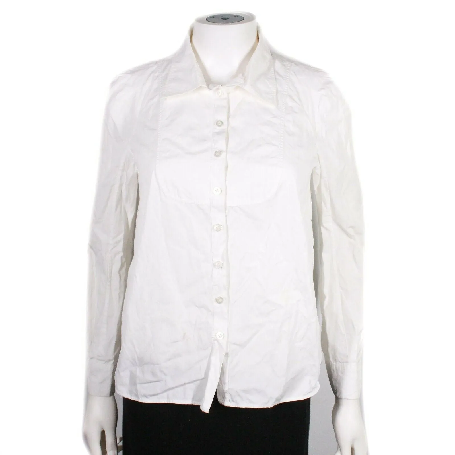 Louis Vuitton Women's Button Down Top White 36 - US 4