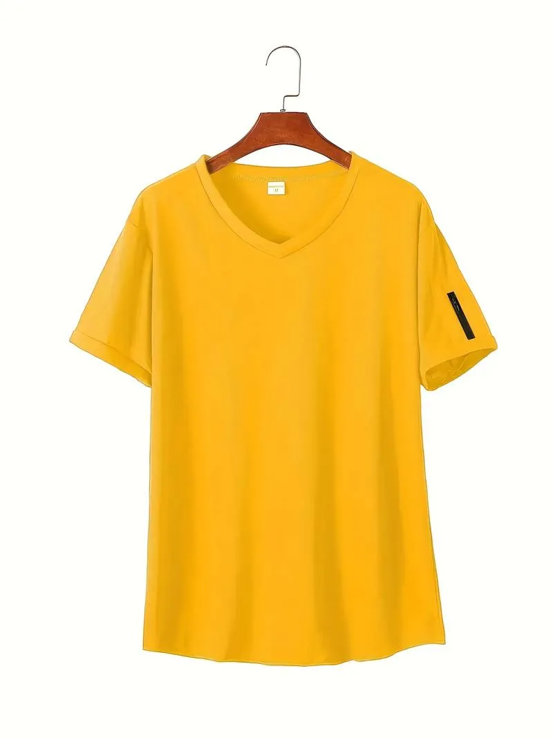 Luca – Relaxed Fit Men’s Casual V-Neck Shirt