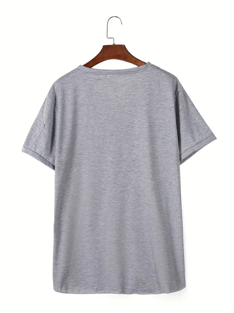 Luca – Relaxed Fit Men’s Casual V-Neck Shirt