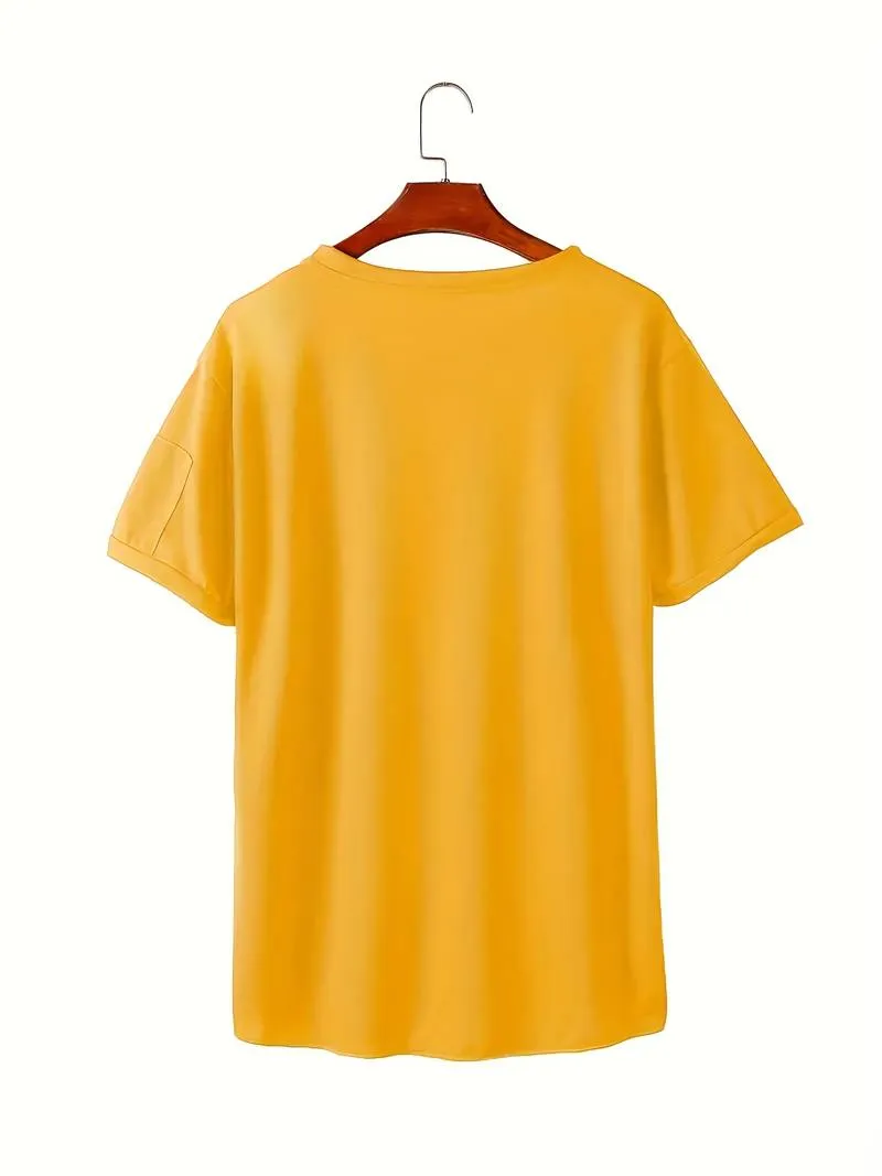 Luca – Relaxed Fit Men’s Casual V-Neck Shirt