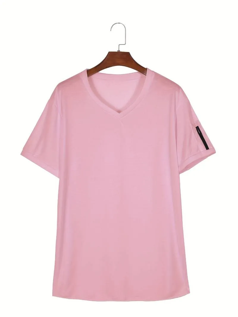Luca – Relaxed Fit Men’s Casual V-Neck Shirt