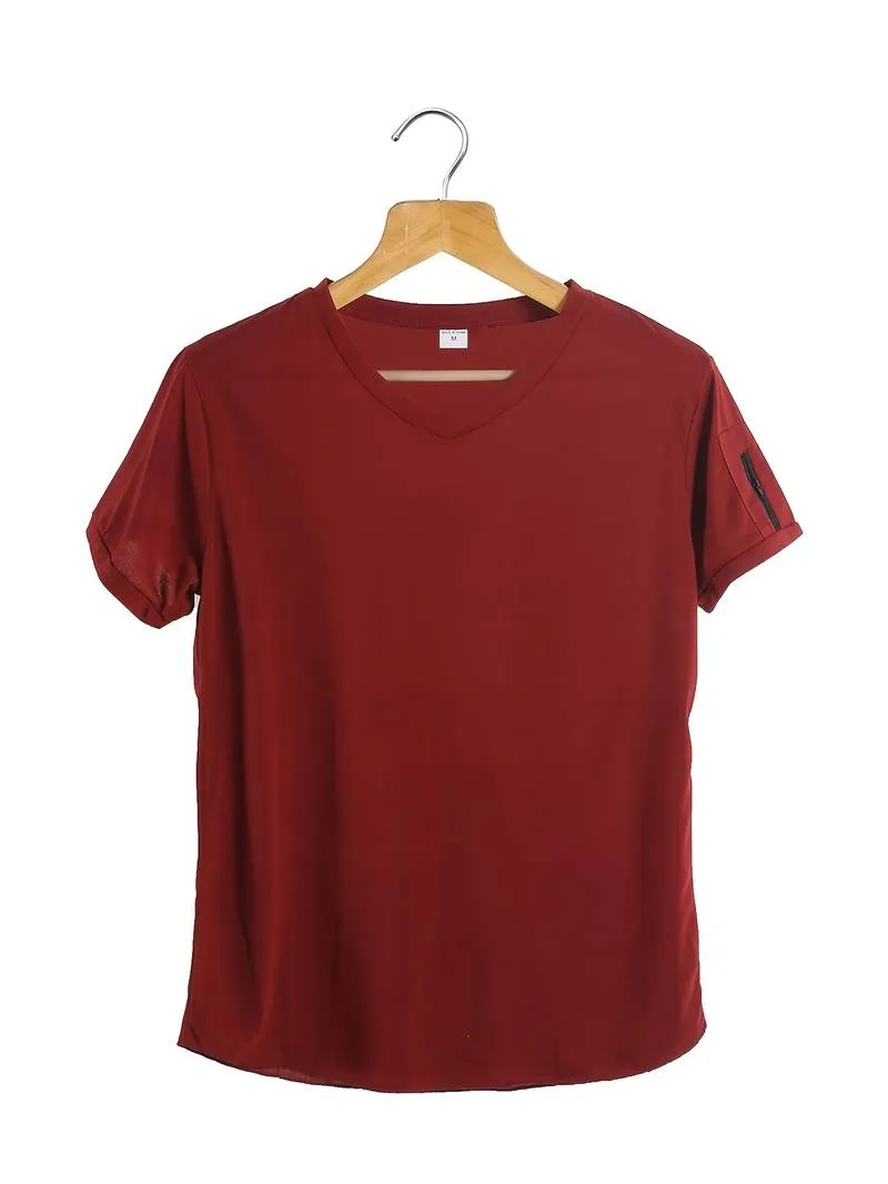 Luca – Relaxed Fit Men’s Casual V-Neck Shirt