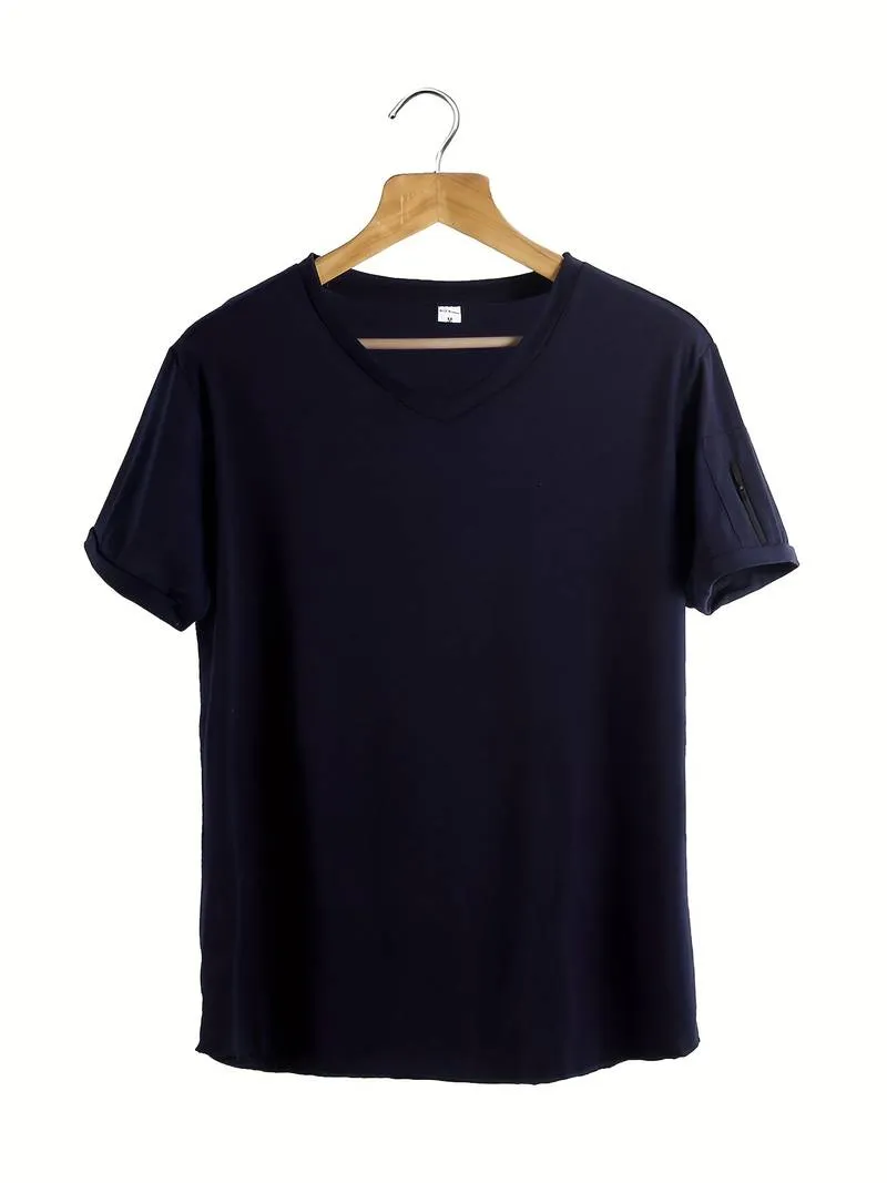 Luca – Relaxed Fit Men’s Casual V-Neck Shirt