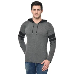 Mack Jonney Full Sleeve Grey T-shirt For Men's
